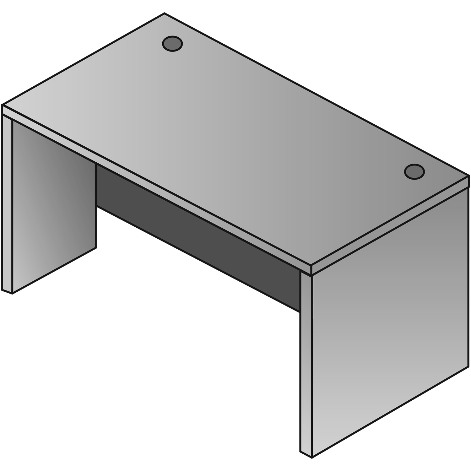 Lodi Desk Shell 66X30
