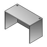 NAPA 48W X 24D DESK SHELL