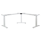 3-WAY HEIGHT ADJUST BASE-WHITE