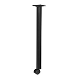 Post Leg with Casters for 24"D Tops (4-Pack)