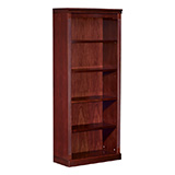 Townsend Wall Unit Bookcase with 5 Shelves 34x20x72H