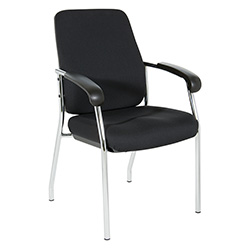High Back Guest Chair with Chrome Frame