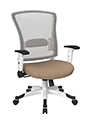 White Frame Managers Chair