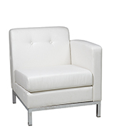 Wall Street Modular Right-Facing  Armchair for Sectional