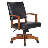 Deluxe Wood Bankers Chair